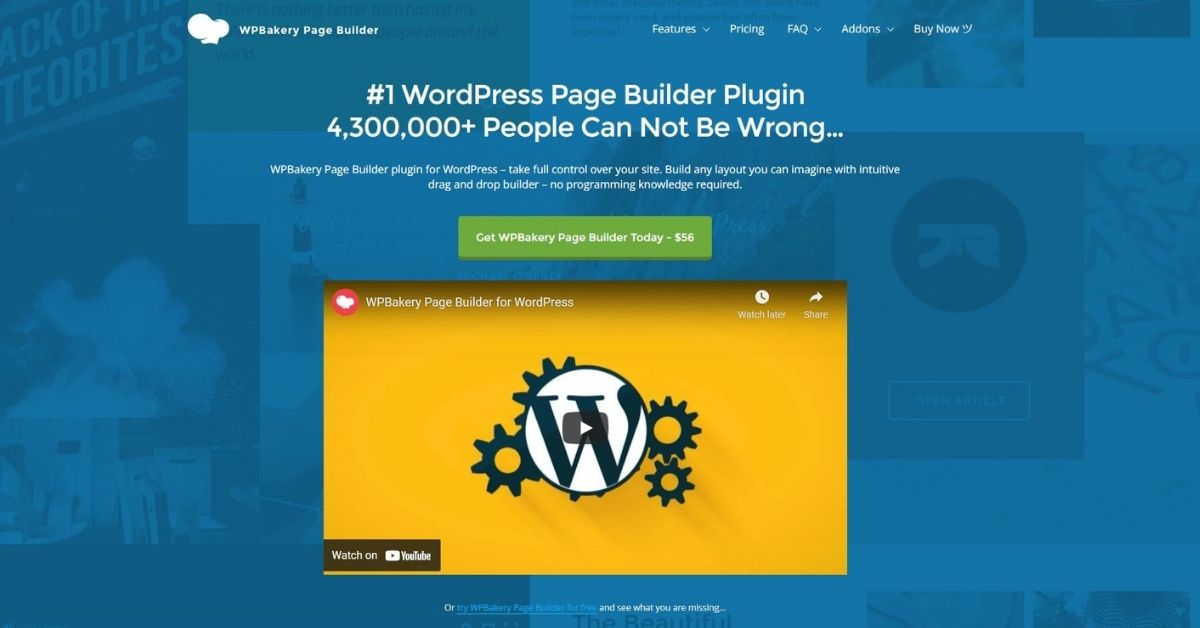 Read more about the article WPBakery Page Builder Review