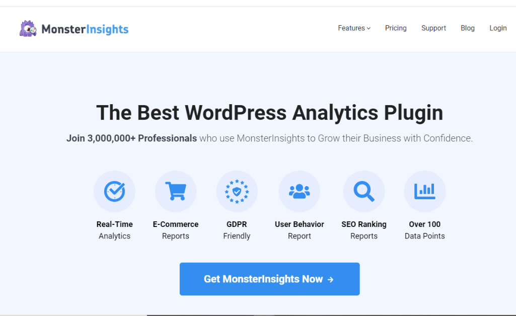 Read more about the article MonsterInsights 
